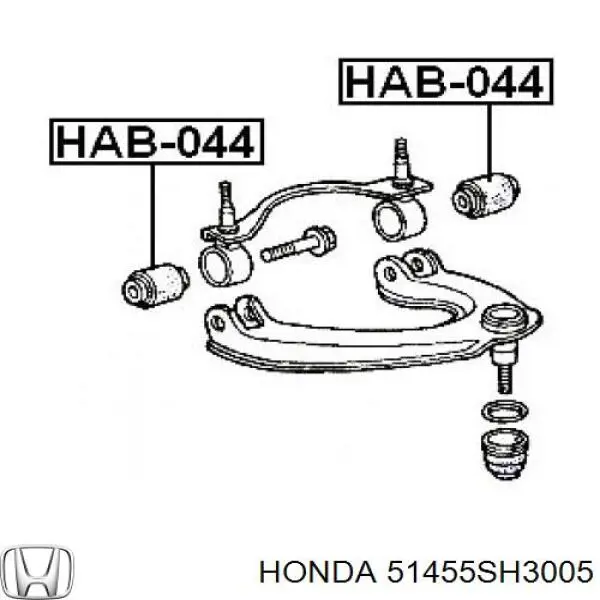 Comprar 51455SH3005 Honda Buje del brazo de suspensión delantero superior