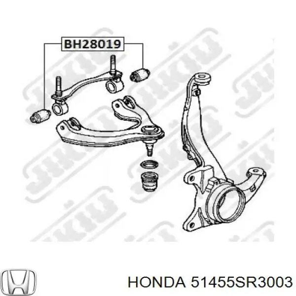 Comprar 51455SR3003 Honda Buje del brazo de suspensión delantero superior