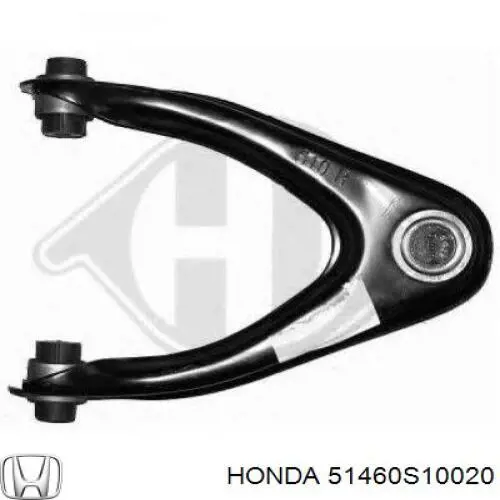 Brazo superior izquierdo de la suspensión delantera 51460S10020 Honda