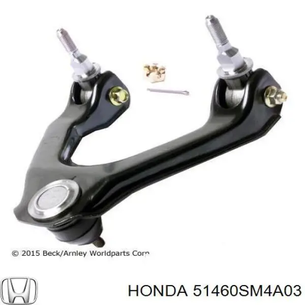 51460SM4A03 Honda barra oscilante, suspensión de ruedas delantera, superior izquierda