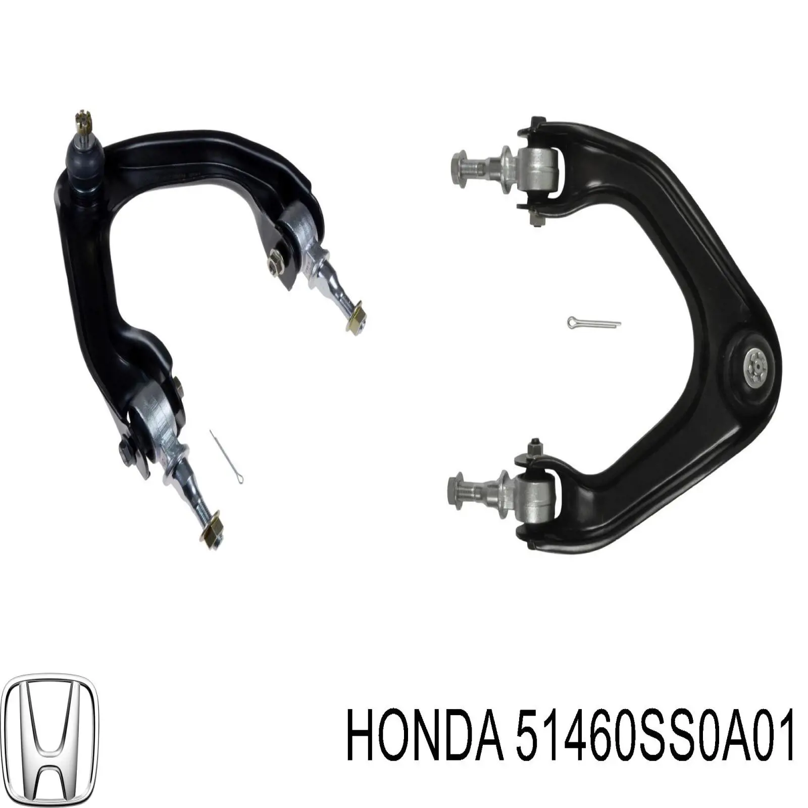 Barra oscilante, suspensión de ruedas delantera, superior izquierda para Honda Prelude (BB)