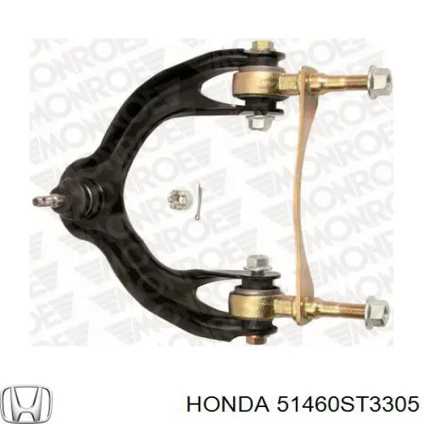 51460ST3305 Honda barra oscilante, suspensión de ruedas delantera, superior izquierda
