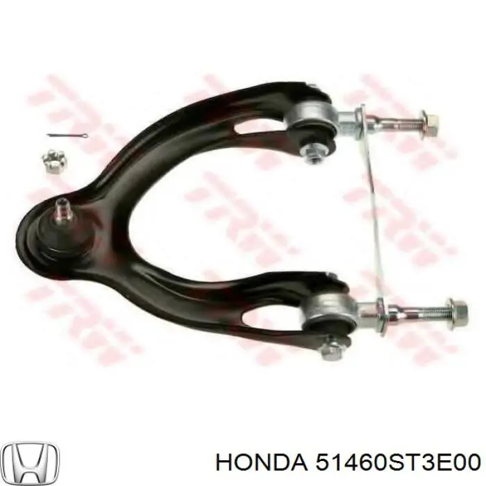 51460ST3E01 Honda barra oscilante, suspensión de ruedas delantera, superior izquierda