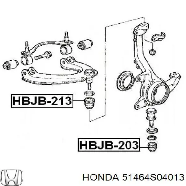 Fuelle Soplador Superior De Rotula para Honda Accord (CH)