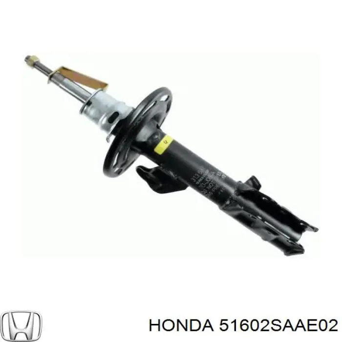 51602SAAE02 Honda amortiguador delantero izquierdo
