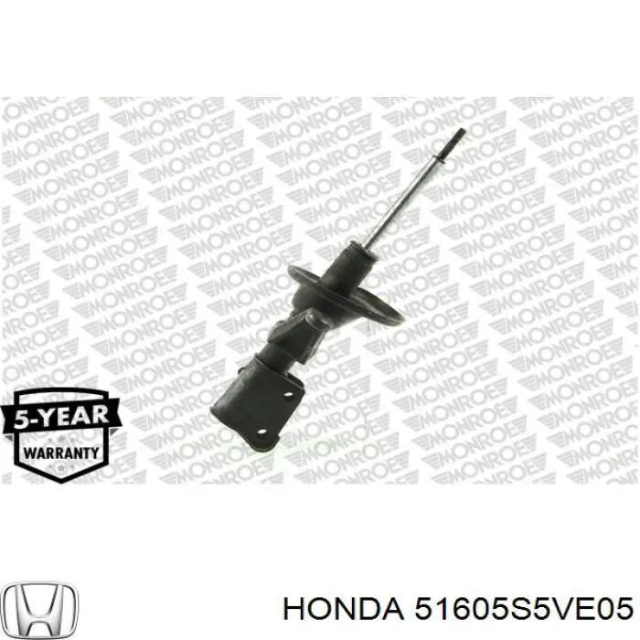 51605S5VE05 Honda amortiguador delantero derecho