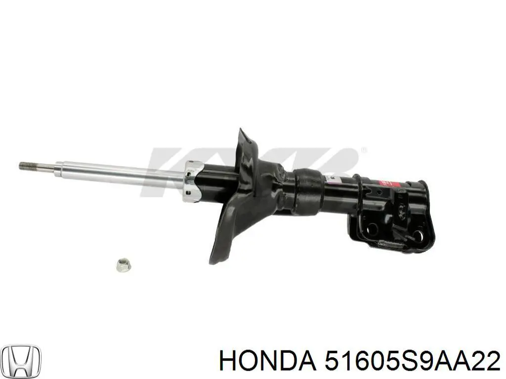 51605S9AA22 Honda amortiguador delantero derecho