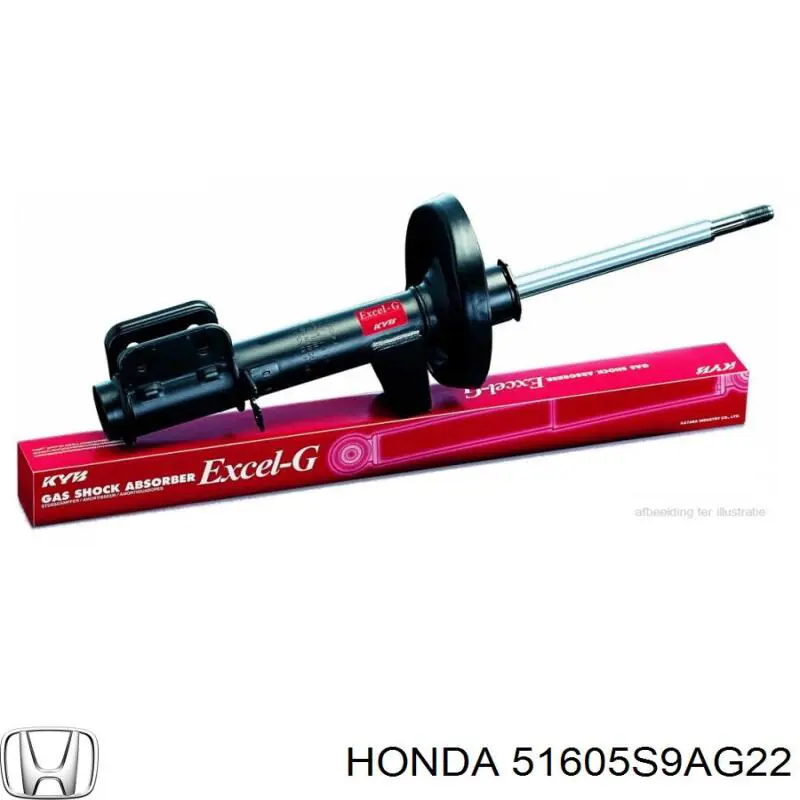 Amortiguador delantero derecho Honda 51605S9AG22 precio, desde 100,50 EUR