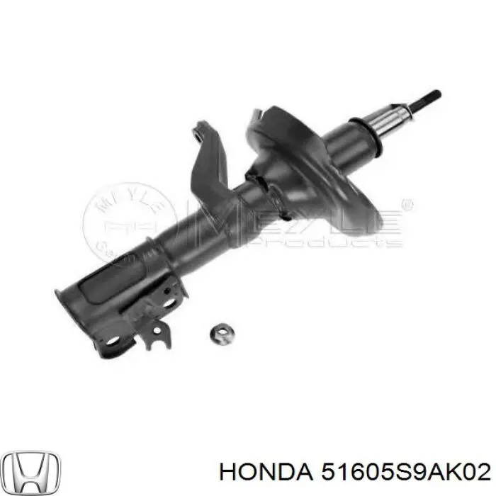 51605S9AK02 Honda amortiguador delantero derecho