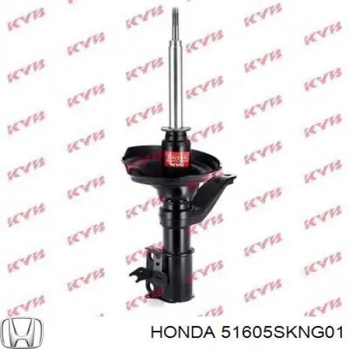 51605SKNG01 Honda amortiguador delantero derecho