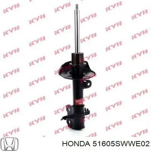 51605SWWE02 Honda amortiguador delantero derecho