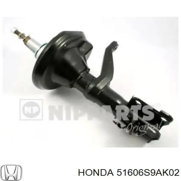 51606S9AK02 Honda amortiguador delantero izquierdo