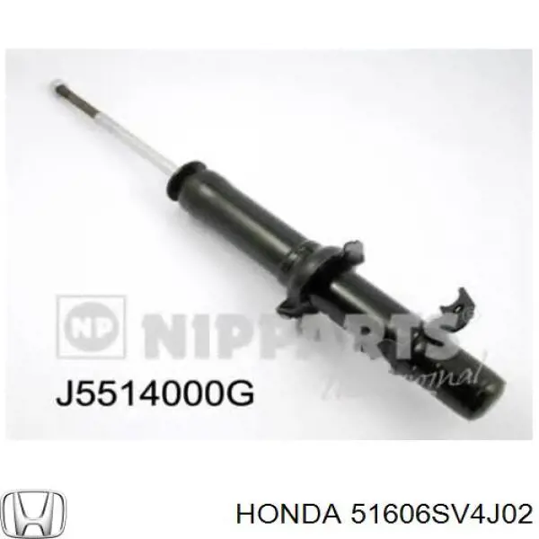 51606SV4J02 Honda amortiguador delantero izquierdo