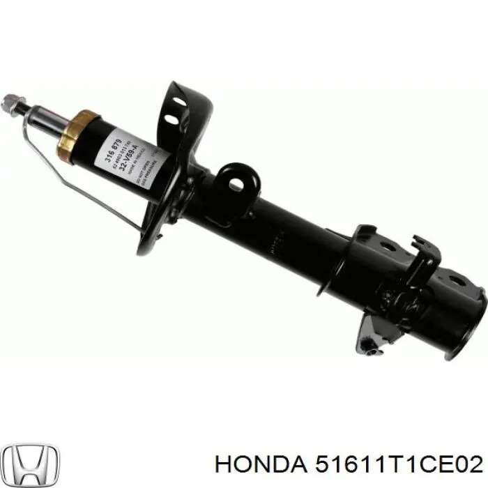 51611T1CE02 Honda amortiguador delantero derecho