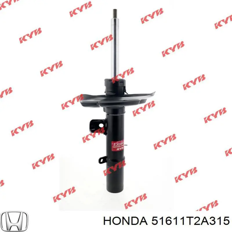 Amortiguador delantero derecho Honda 51611T2A315 precio, desde 64,11 EUR