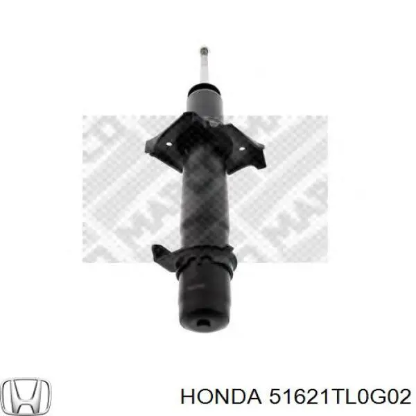 51621TL0G02 Honda amortiguador delantero izquierdo