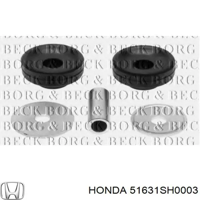 51631SH0003 Honda silentblock en barra de amortiguador trasera