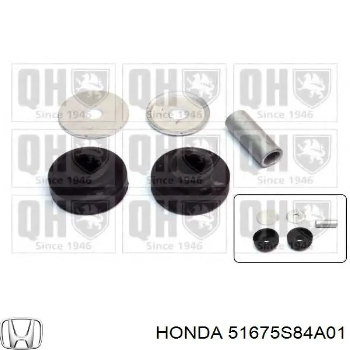 51675S84A01 Honda soporte amortiguador delantero