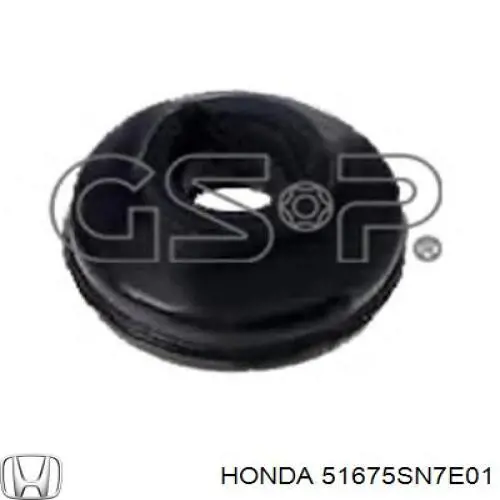 Soporte del amortiguador delantero Honda 51675SN7E01