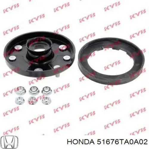 Comprar 51676TA0A02 Honda Soporte del amortiguador delantero izquierdo