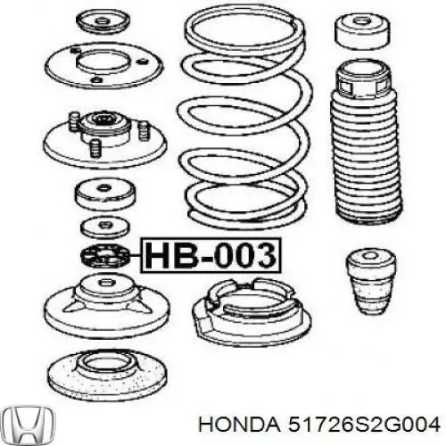 51726S2G004 Honda rodamiento amortiguador delantero