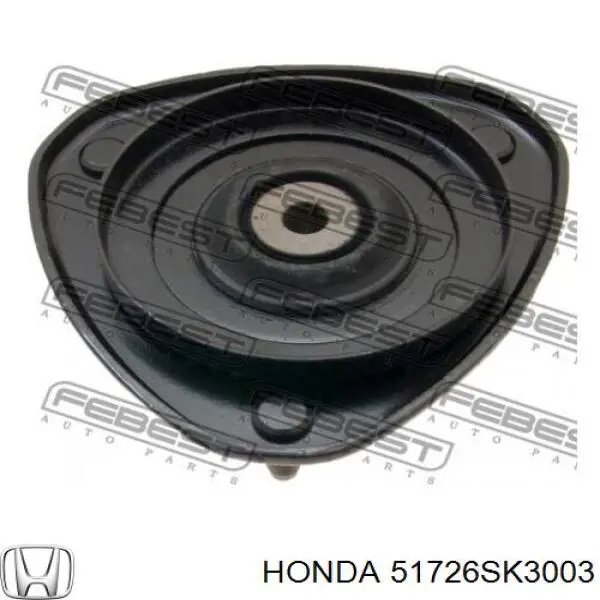Rodamiento amortiguador delantero para Honda Concerto (HW)