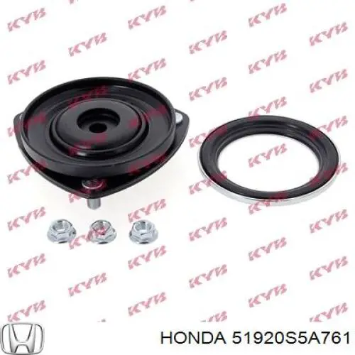 Soporte del amortiguador delantero izquierdo Honda 51920S5A761 precio, desde 21,73 EUR