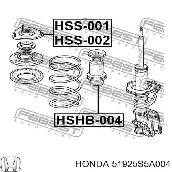 51925S5A004 Honda soporte amortiguador delantero izquierdo