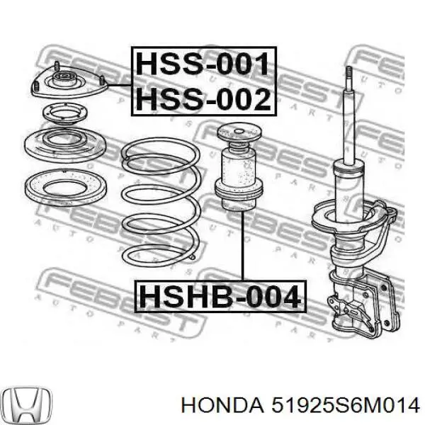 Comprar 51925S6M014 Honda Soporte del amortiguador delantero izquierdo