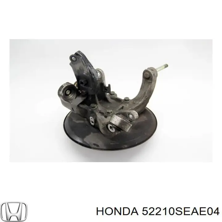 Muñón de eje, cuerpo del eje, trasero izquierdo para Honda Accord (CL, CM)