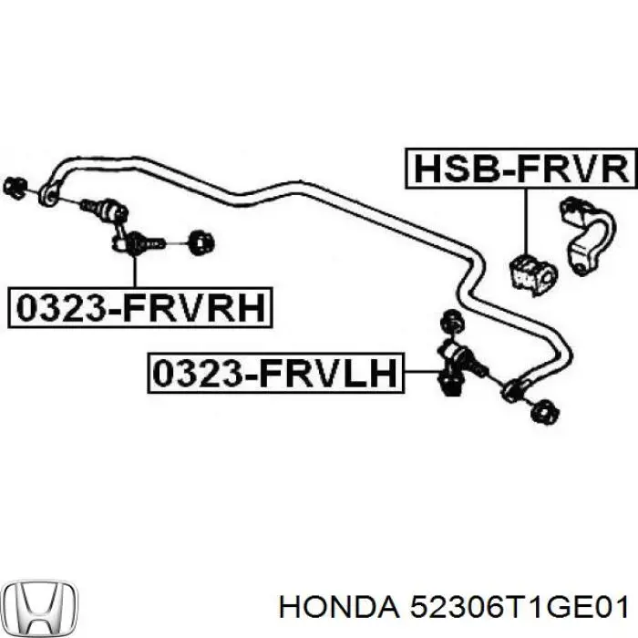 52306T1GE01 Honda casquillo de barra estabilizadora trasera