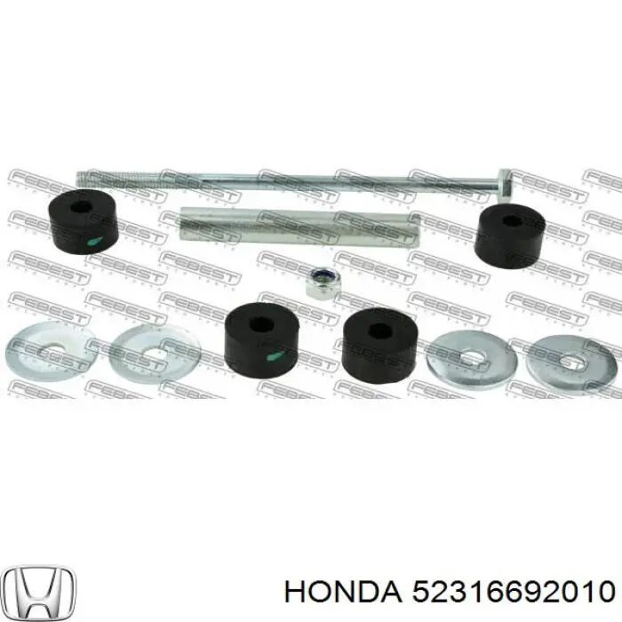 52316692010 Honda casquillo del soporte de barra estabilizadora delantera