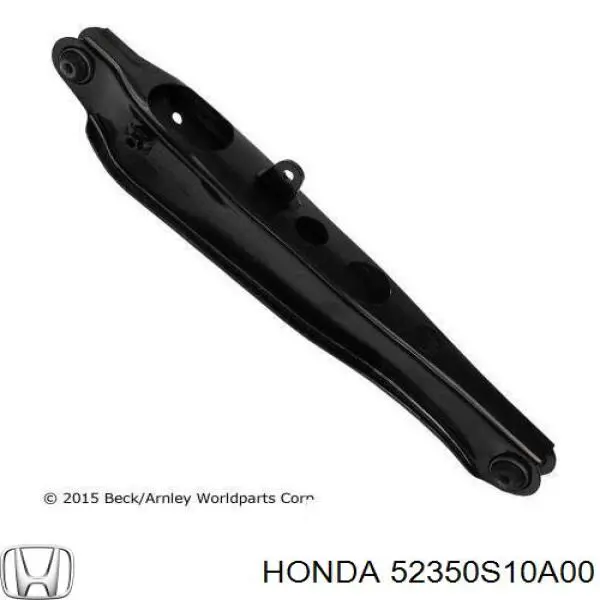 52350-S10-A00 Honda brazo de suspension trasera derecha