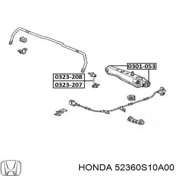 Comprar 3875373 Polcar Brazo transversal izquierdo de suspensión trasera
