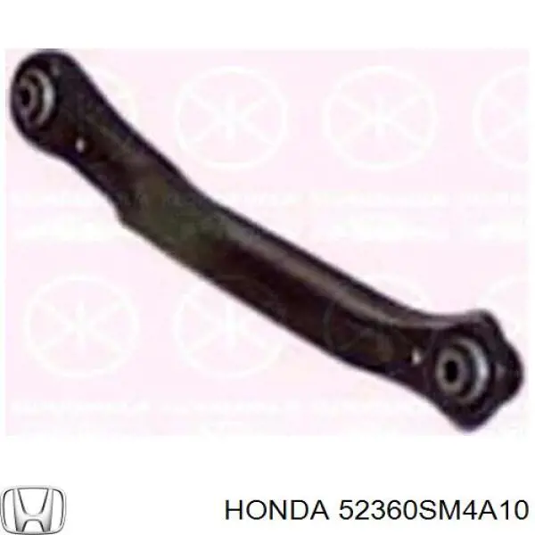 52360-SM4-A10 Honda brazo suspension trasero inferior izquierdo