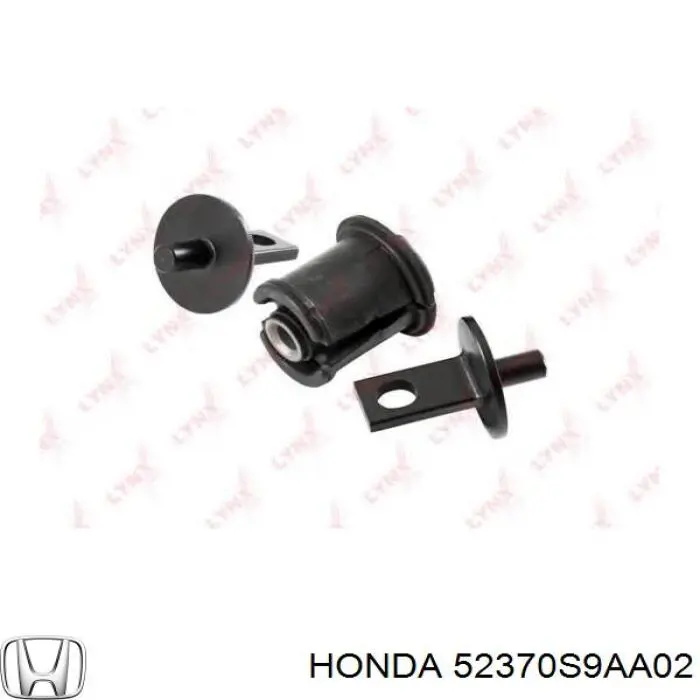 52370S9AA02 Honda brazo de suspension trasera derecha