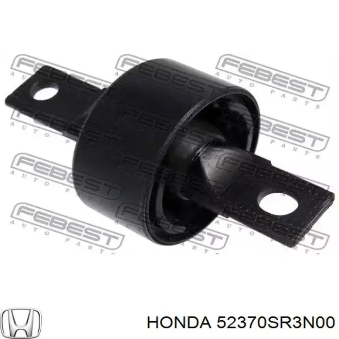 52370SR3N00 Honda bloque silencioso trasero brazo trasero delantero