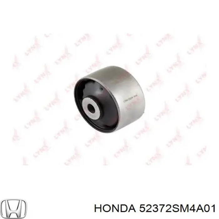 52372SM4A01 Honda mangueta trasera izquierda (suspension)