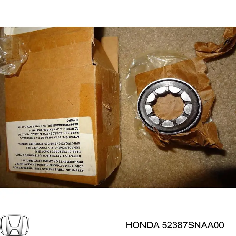 Perno exterior del brazo de caída trasero Honda 52387SNAA00 precio, desde 10,85 EUR
