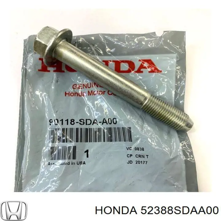 52388SDAA00 Honda arandela cámber alineación excéntrica, eje trasero, inferior, interior