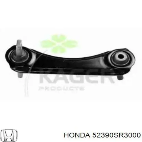 Brazo superior derecho de la suspensión trasera 52390SR3000 Honda