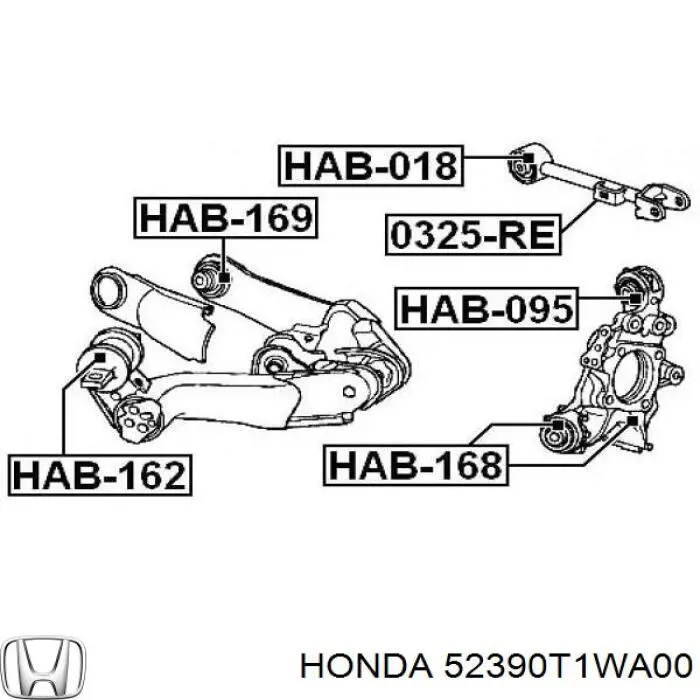 52390T1WA00 Honda