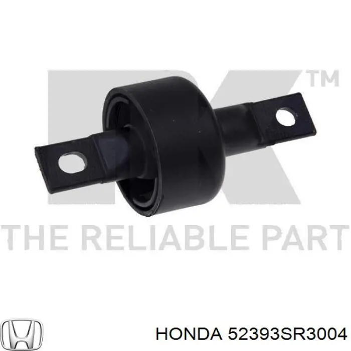 Silentblock del brazo superior de suspensión trasera 52393SR3004 Honda