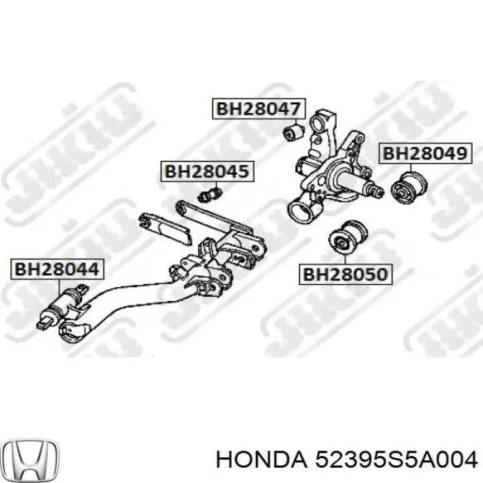 Silentblock del brazo superior de suspensión trasera Honda 52395S5A004 precio, desde 6,28 EUR