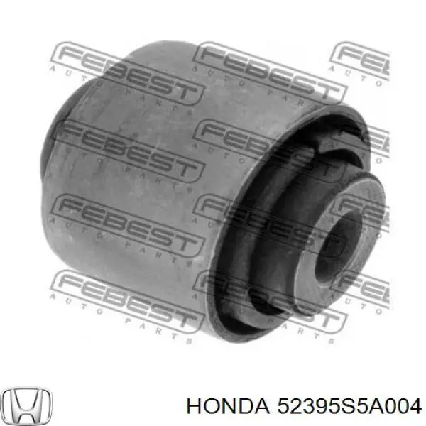 Silentblock del brazo superior de suspensión trasera 52395S5A004 Honda