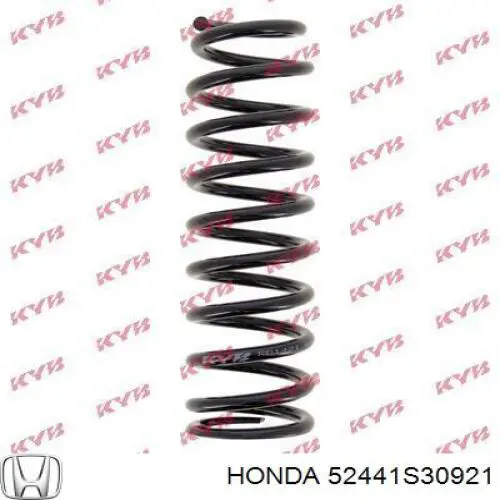 52441S30921 Honda muelle trasero derecho