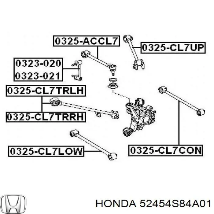  Honda 52454S84A01 precio, desde  EUR
