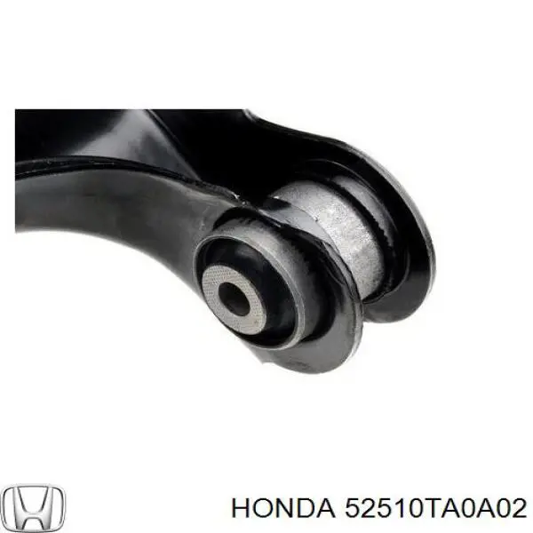 Brazo superior derecho de la suspensión trasera 52510TA0A02 Honda