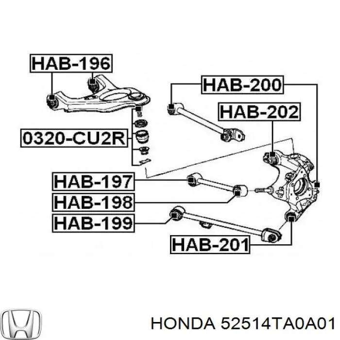 52514TA0A01 Honda