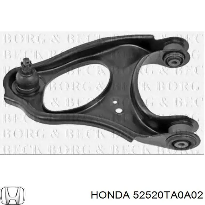 Comprar 52520TA0A02 Honda Brazo superior izquierdo de la suspensión trasera